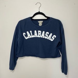 Cropped long sleeve